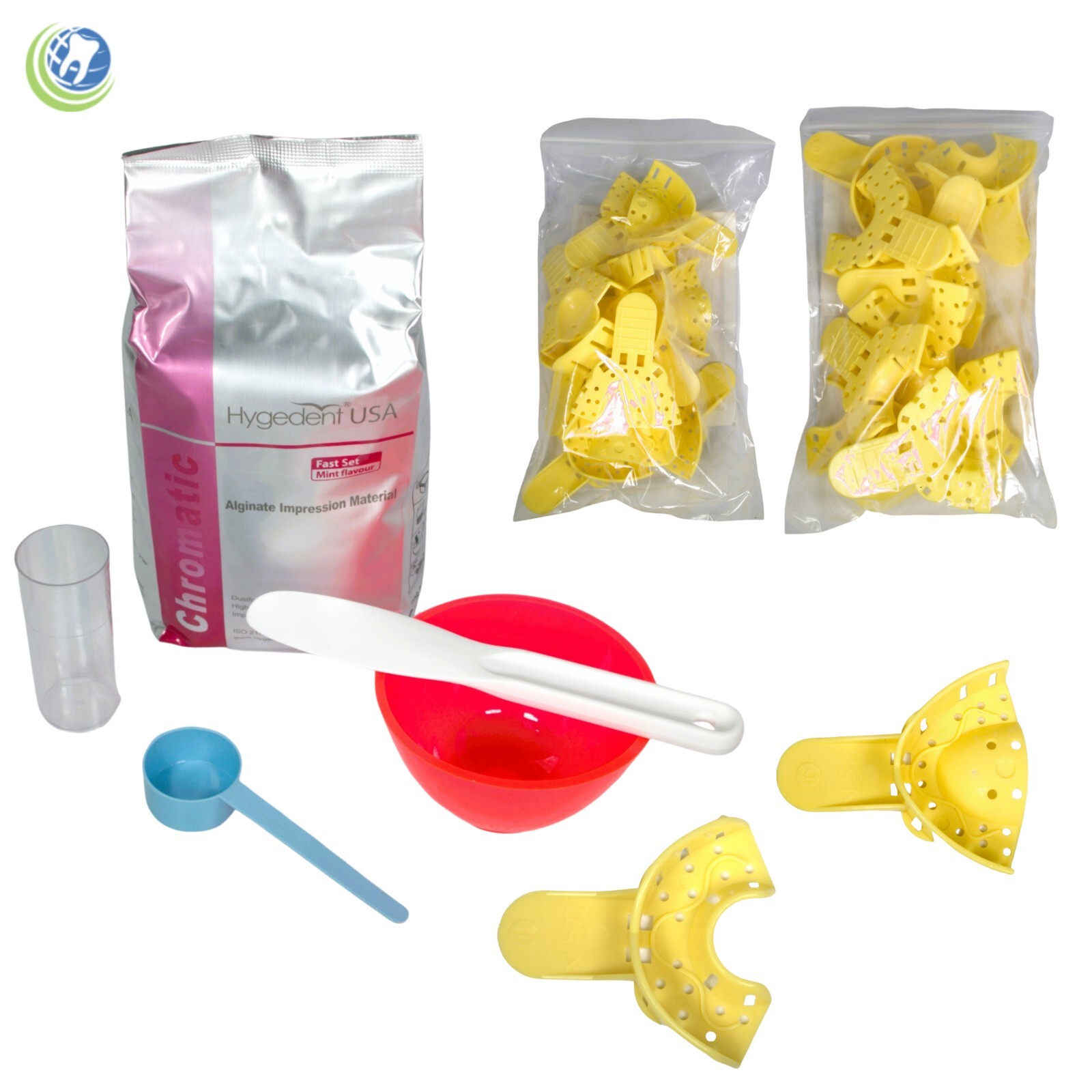 Grillz Custom Molding Impression Kit Anterior Upper & Lower Gold Silver Teeth