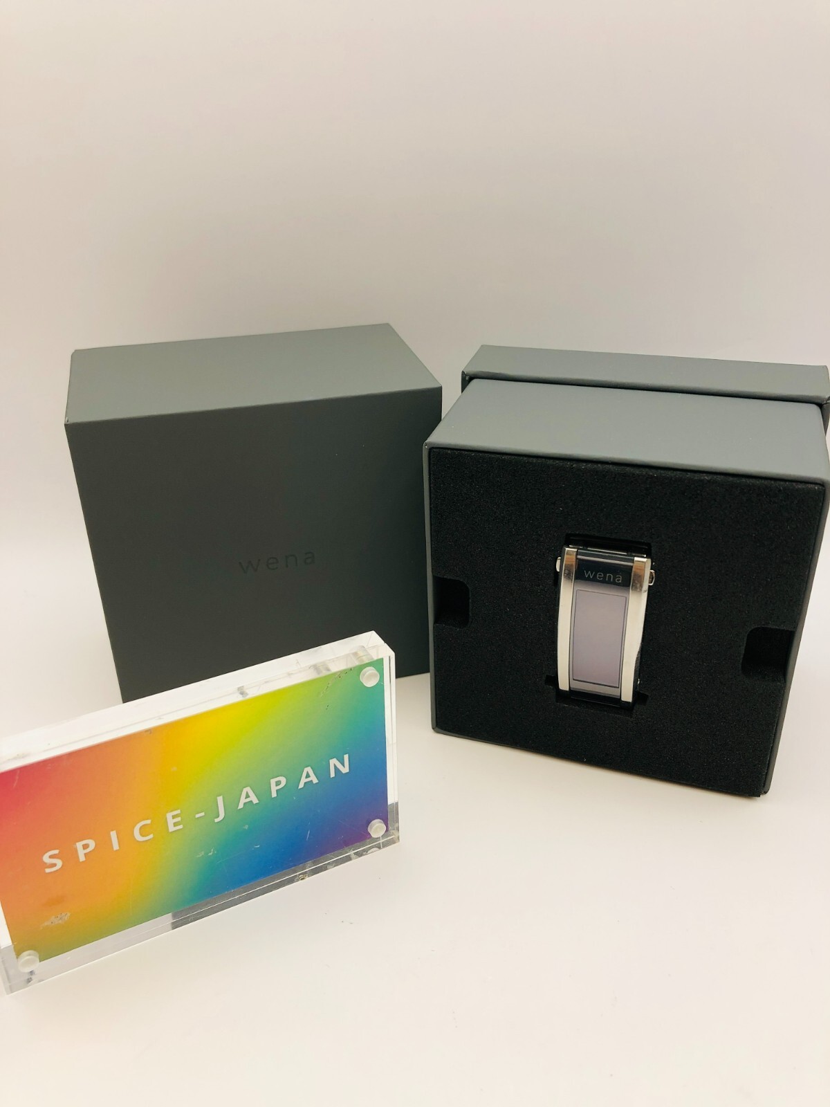 SONY wena3 Smart watch rubber black for iOS/Android from Japan