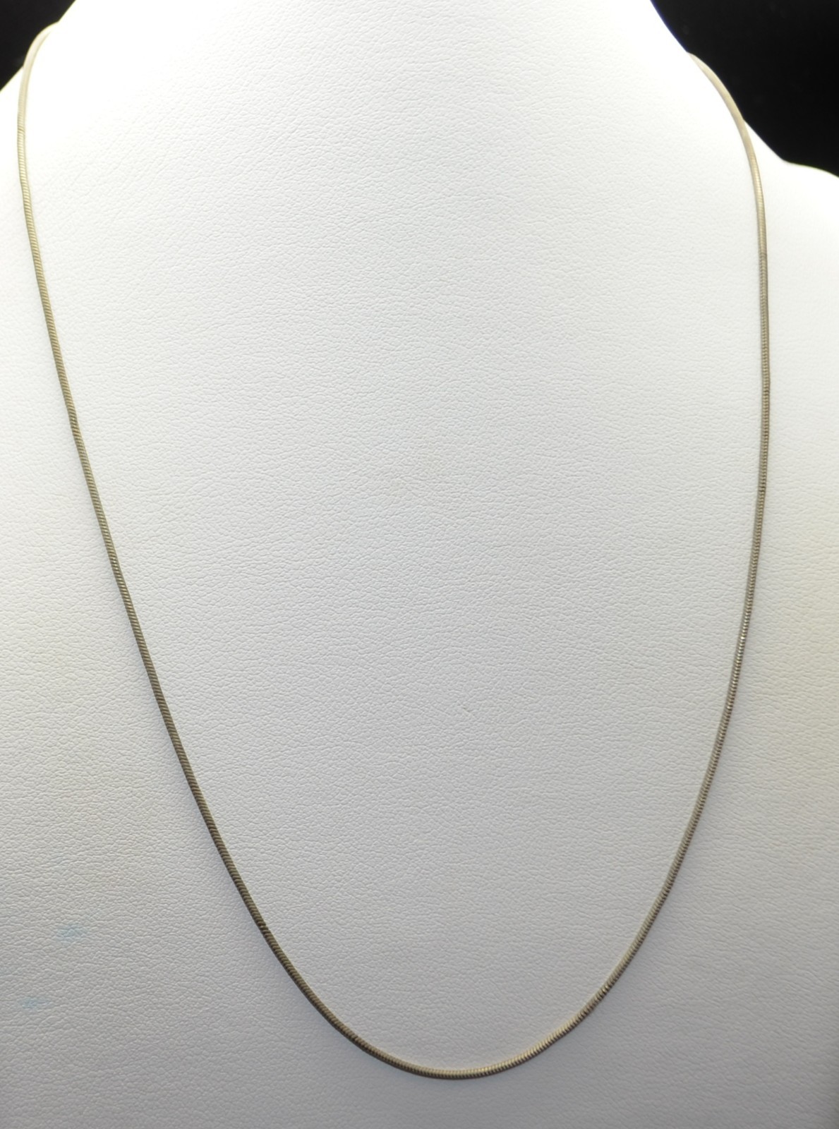 Sterling Silver Snake Chain Necklace 17.0″ #FMG631