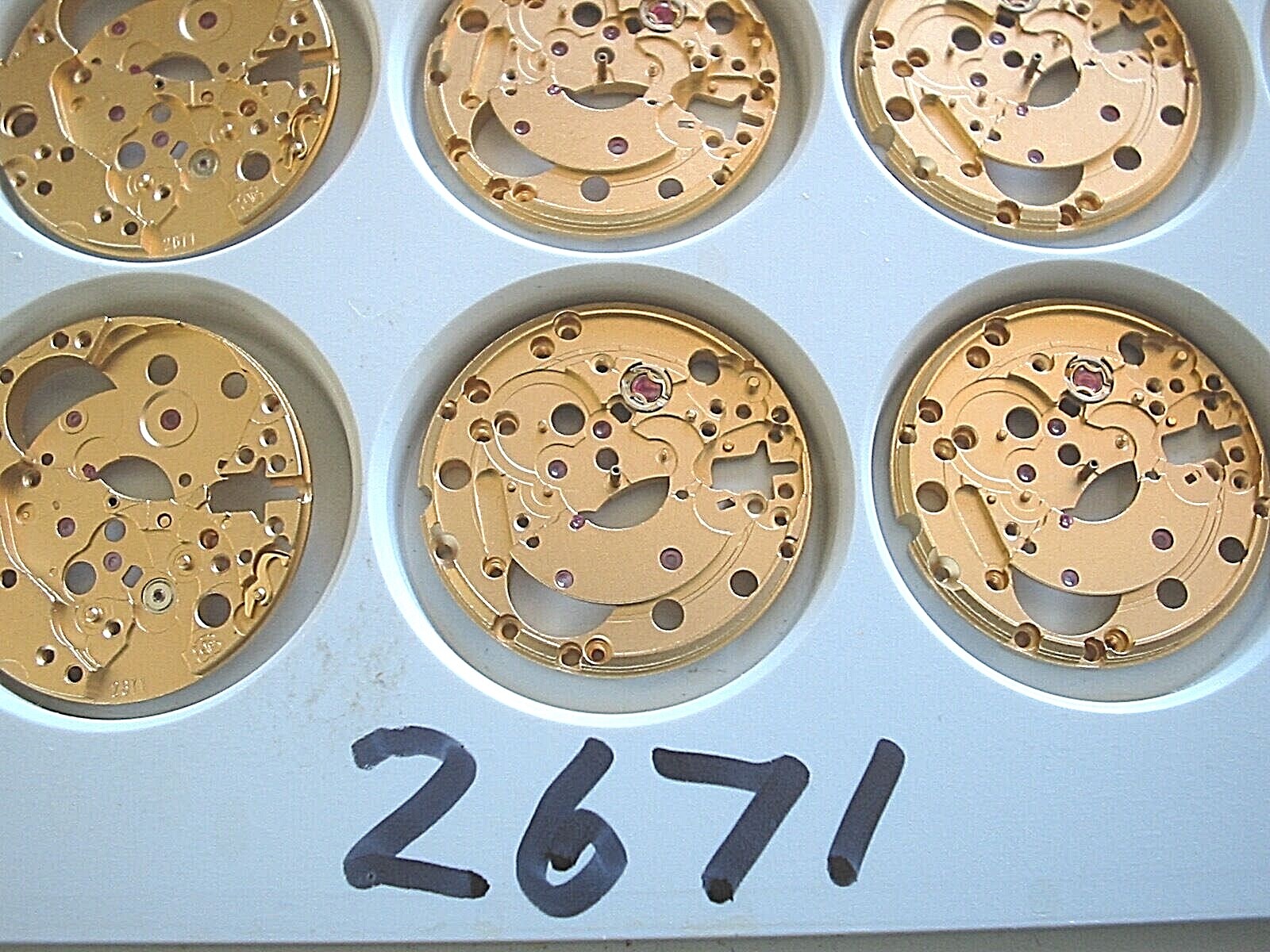 ETA 2671; new original #100 or 2 x #105 or 2 x #110 or 2 x #1134 or 2 x 1143/1