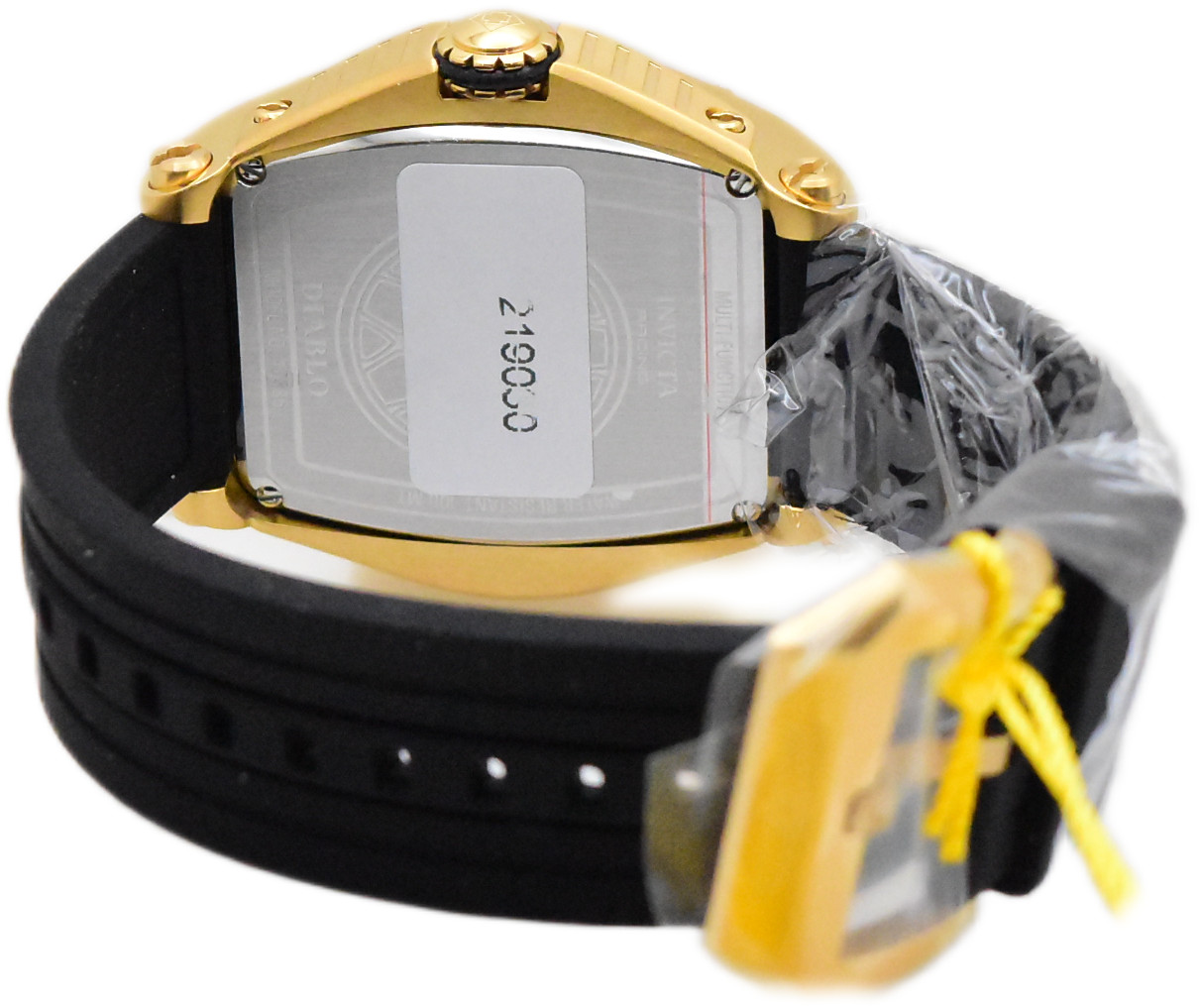 Invicta S1 Rally Diablo Racing RPM Men’s 50mm Black Gold Quartz Watch 47386