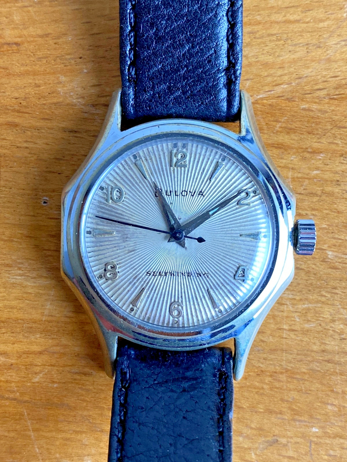 BULOVA SABRE JET Mid-20th Century 1954 Men’s Vintage Auto Self Winding Watch