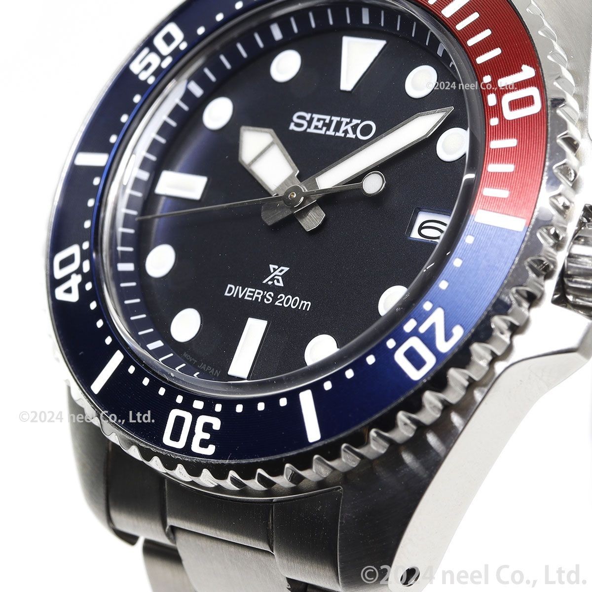 Seiko Prospex SBDJ061 Solar Diver Scuba Men’s Watch Steel Japan