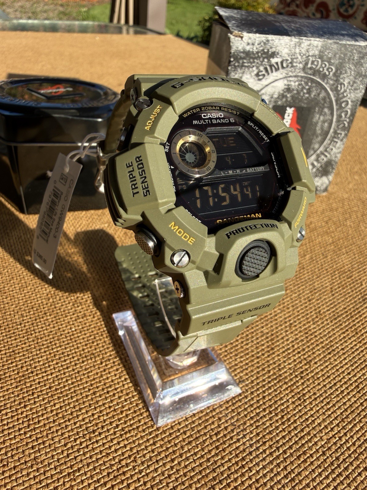 Casio G-Shock GW-9400-3 Rangeman Green