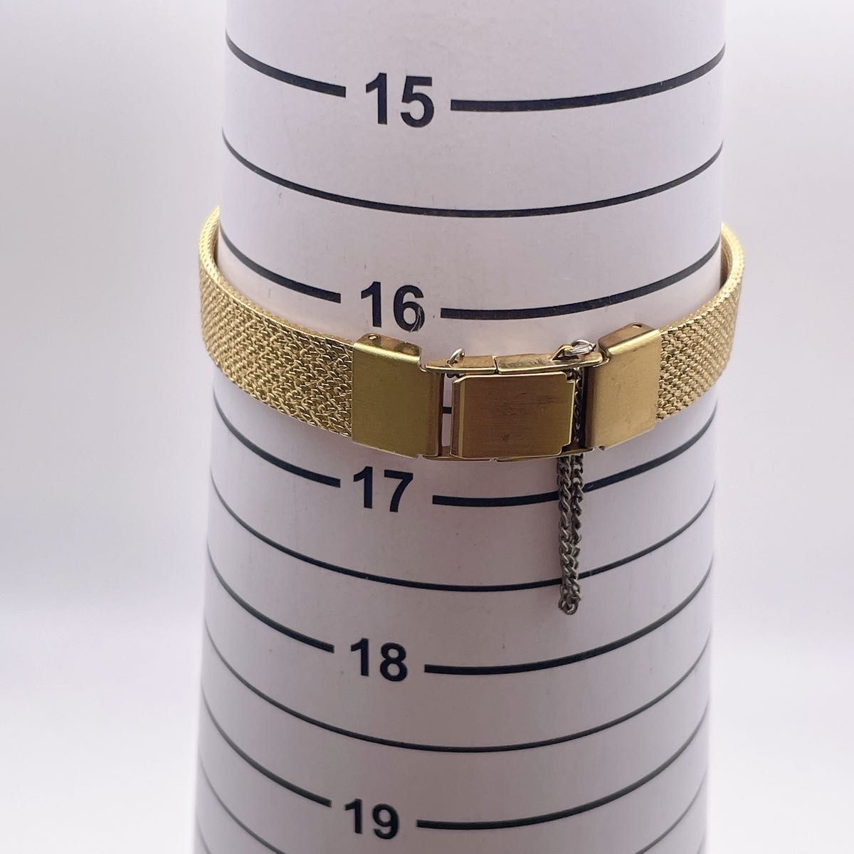 ALBA ESTATE V401-5040 Ladies Quartz Octagon Gold Watch From Japan