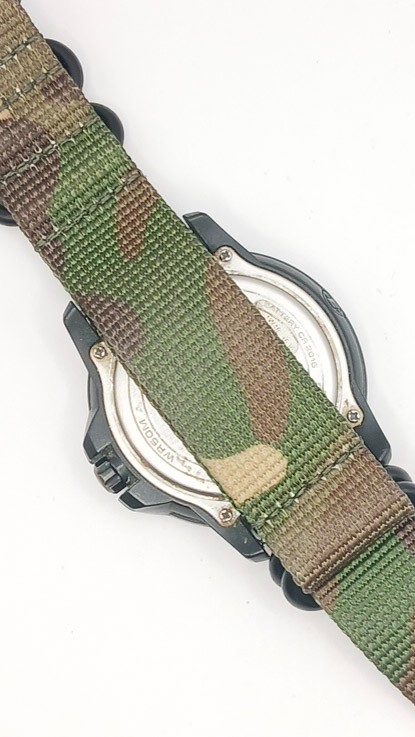Timex Expedition Tactical Watch – Camouflage Nylon Strap – Black Case – Indiglo