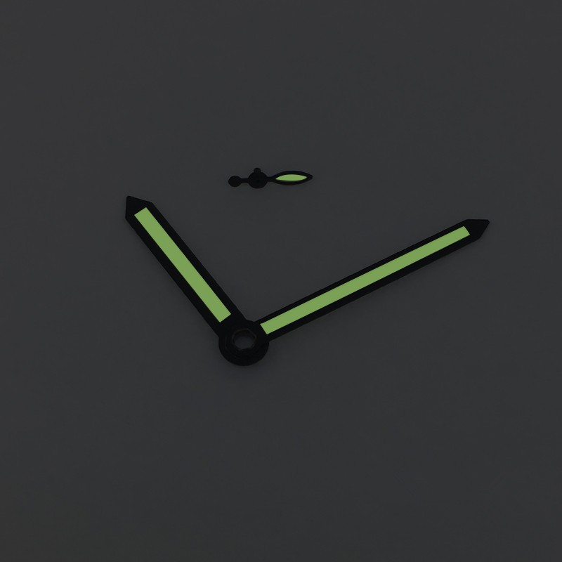 Green Luminous Watch Hands For ETA 6497 6498 Seagull ST3600 ST3620 Movement F