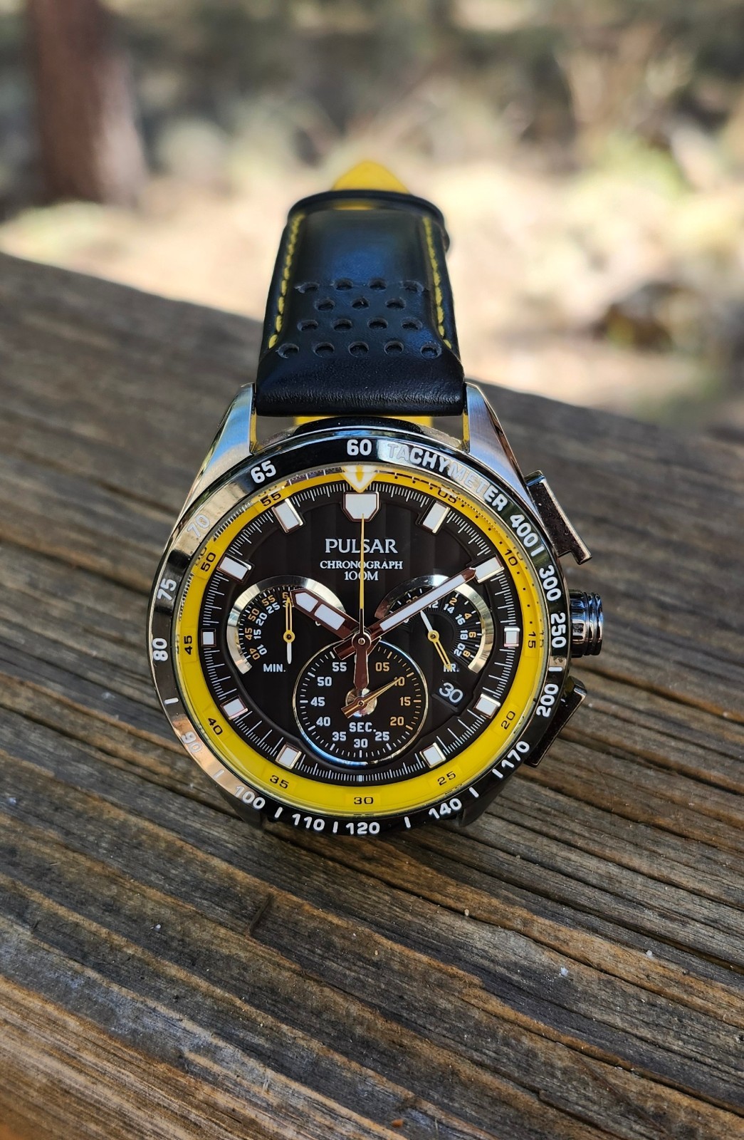 Pulsar (Seiko) VK63-X001 World Rally Championship Inspired Chronograph Excellent