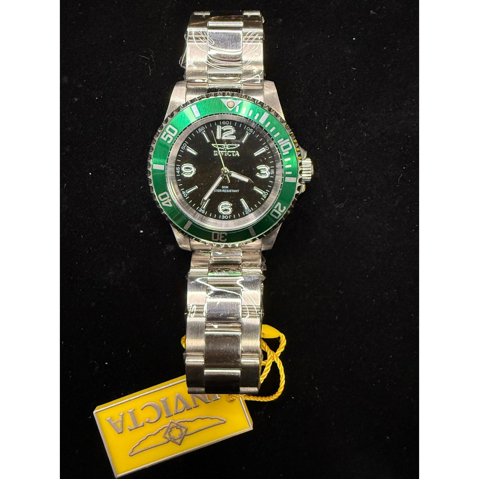 Invicta Specialty Rowan Men’s Watch 40mm, Steel Green, Black Dial. New! 49338