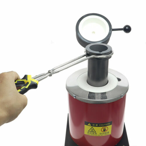 1/2/3KG Electric Metal Melting Furnace Melter Gold Silver W/Heat Protection &ACC
