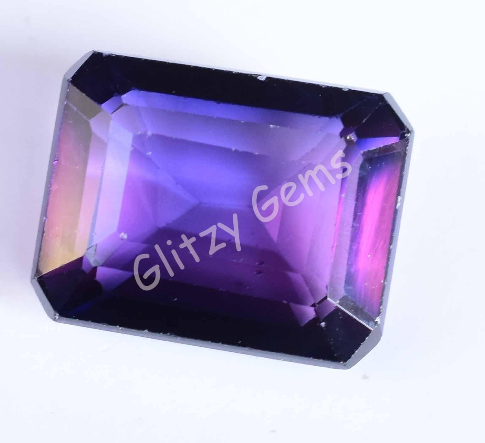 Natural Boysenberry Sapphire 14.70 Ct Emerald Certified Loose Gemstone