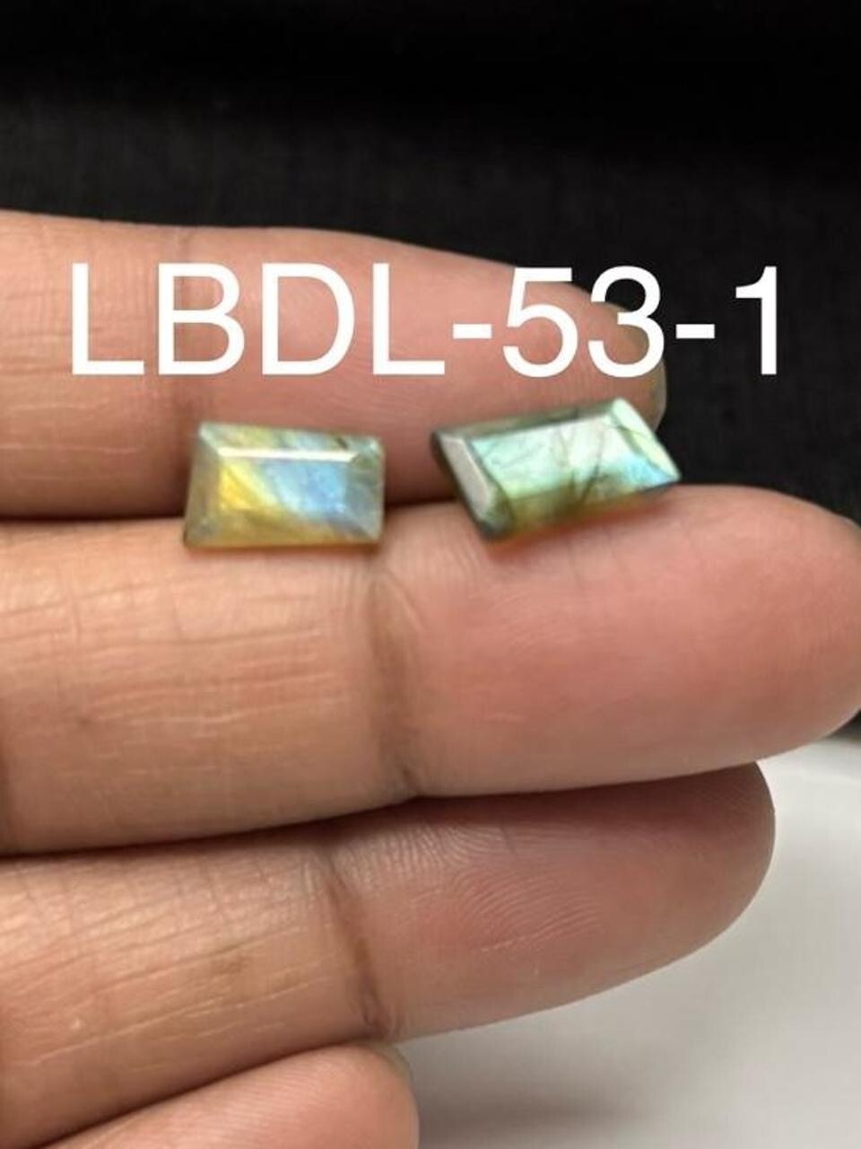 Labradorite Facetted Cut Stone Fancy Shape Gemstone-LBDL-53