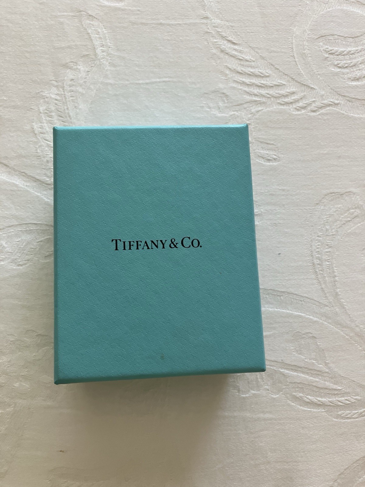 Tiffany & Co. Empty Blue Gift Box Pouch 2pc Set Free Shipping