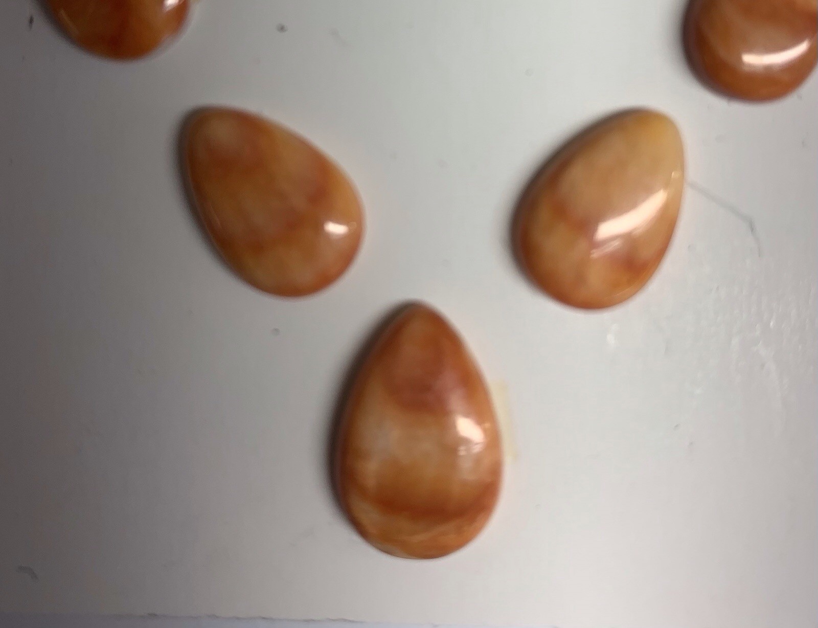 GRADUATED SPINY OYSTER CABOCHONS – 3.2 GRAMS #5