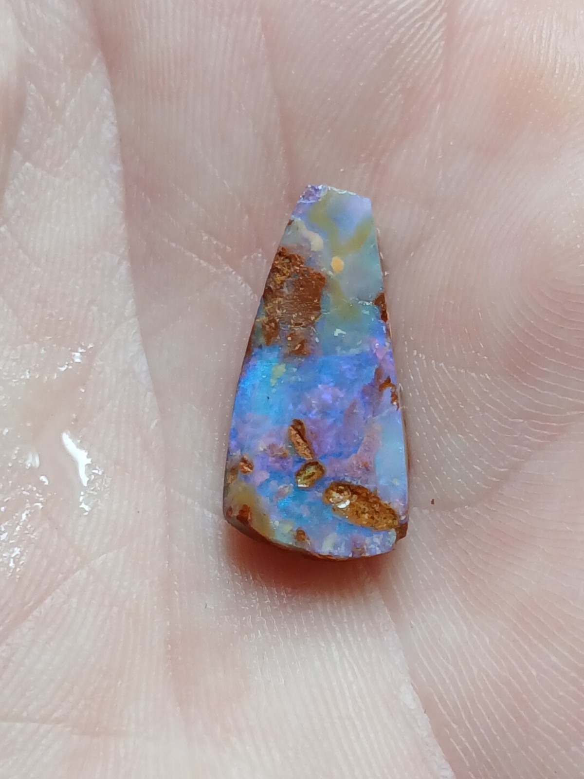 Australia Boulder Opal Unknown Field R2058 Specimen 3 Carat