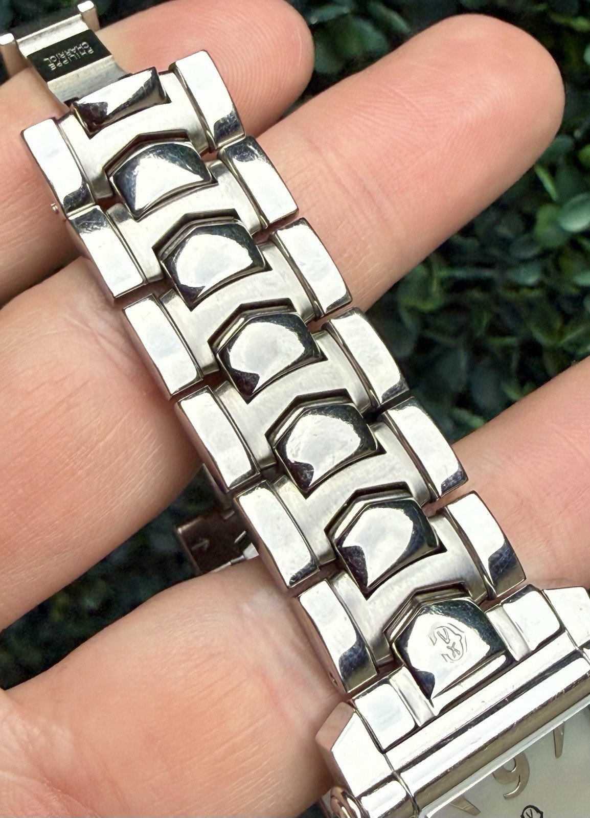 Philippe Charriol Columbus Stainless MOP Dial Diamond Bezel Quartz Watch CCSTRH