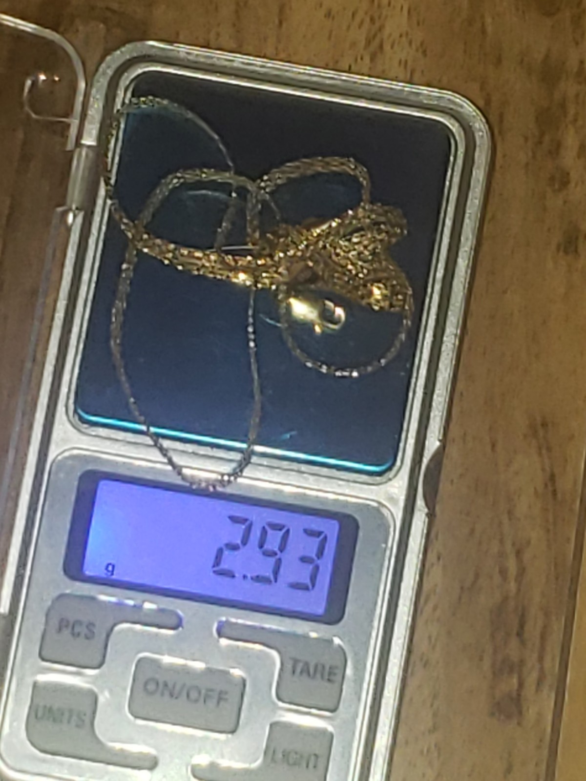 Beautiful 14k Gold Chain Necklace with Lobster Clasp Closure 18 in 2.93 g