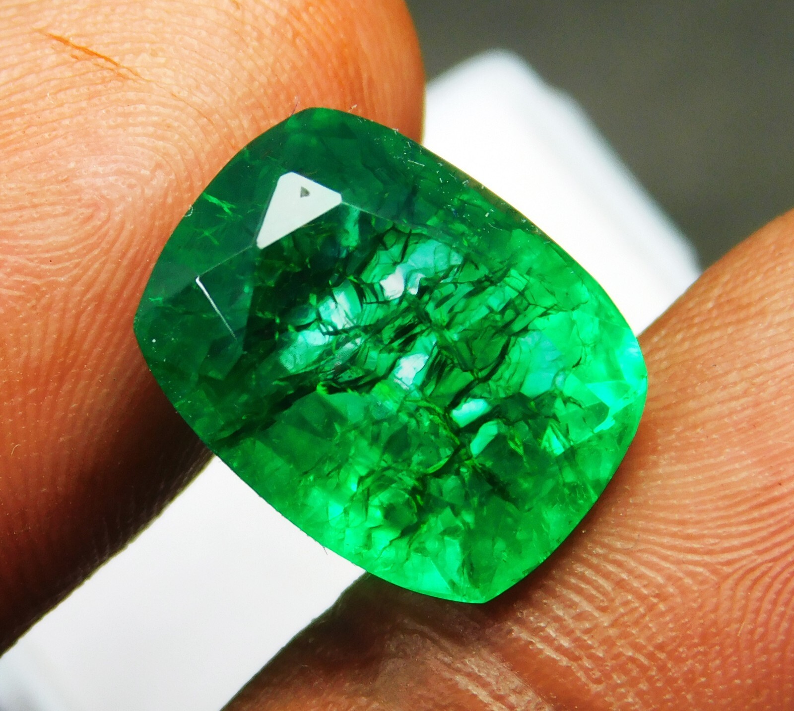 Certified 10.00 Ct Natural Beautiful Colombian Quartz Loose Gemstone