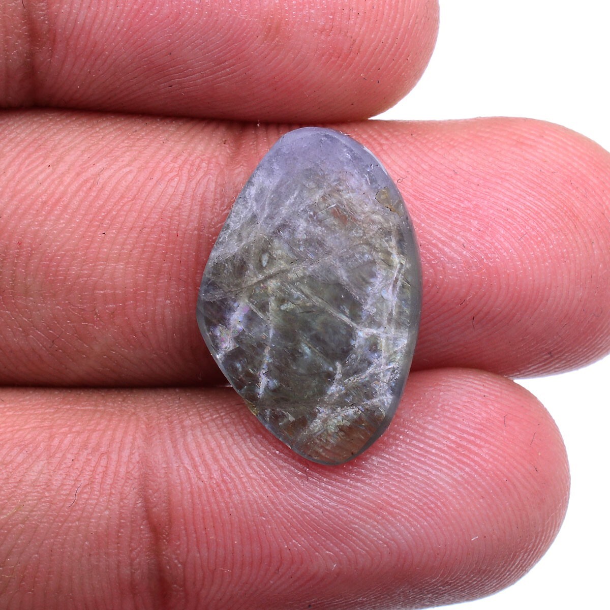 11.00 Cts Natural Tanzanite Untreated 21mm*14mm Huge Checker Cut Loose Gemstone