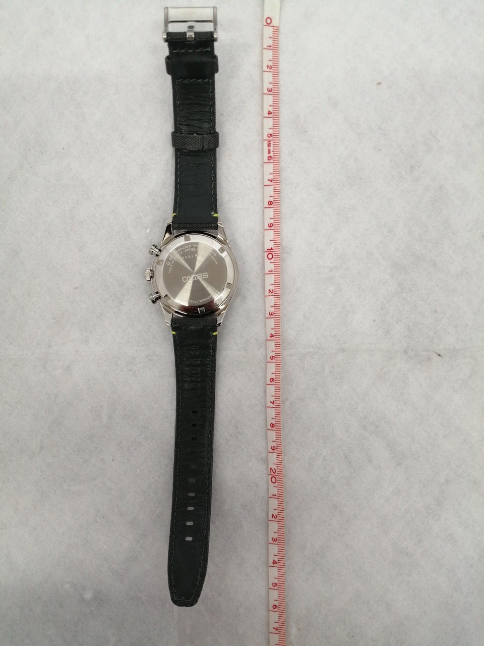 SEIKO Quartz Wristwatch Chronograph Model SSB423P1 8T67 00S0 Silver