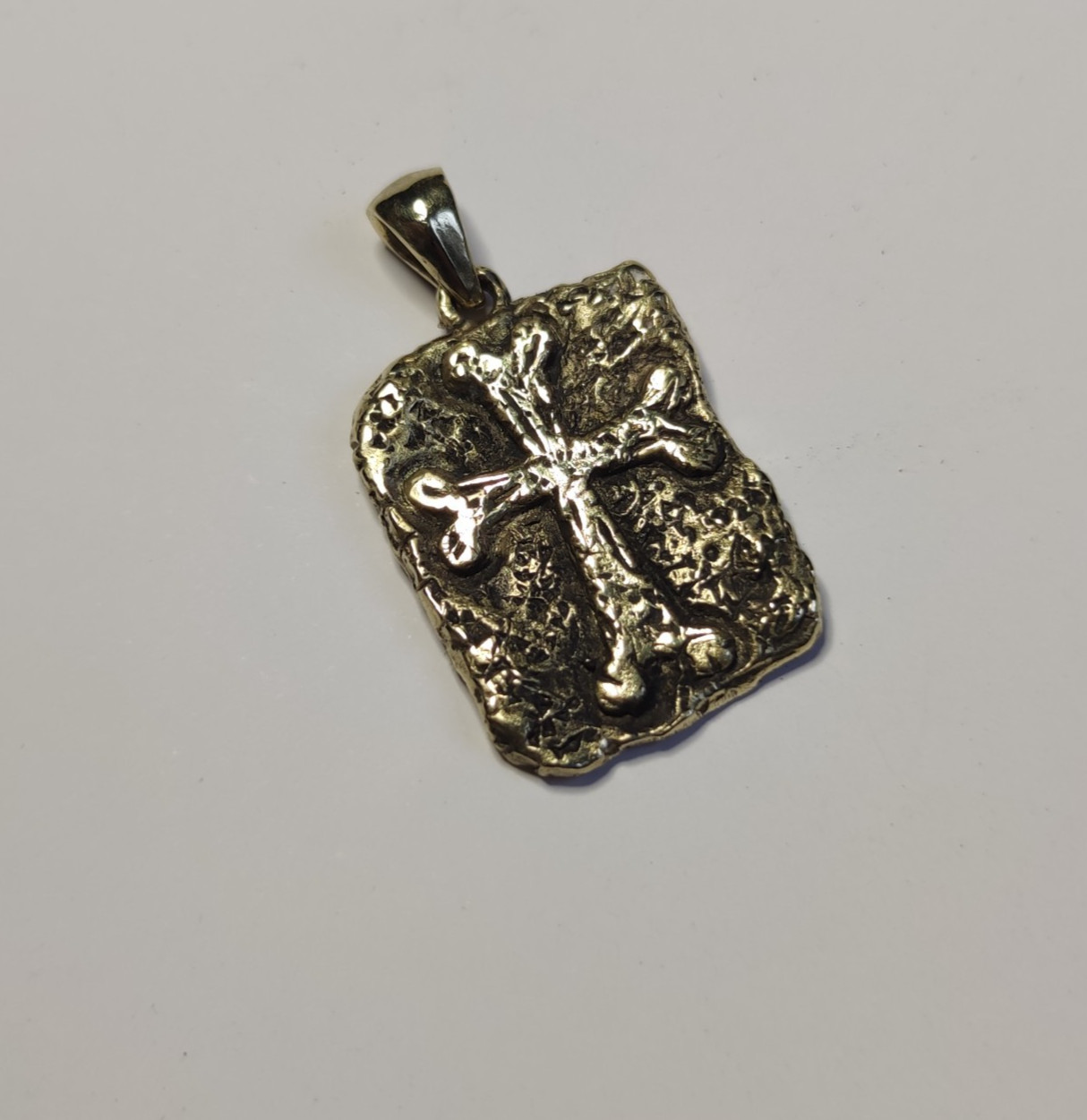 Gothic Cross Pendant Handmade Men Jewelry Birthday Gift