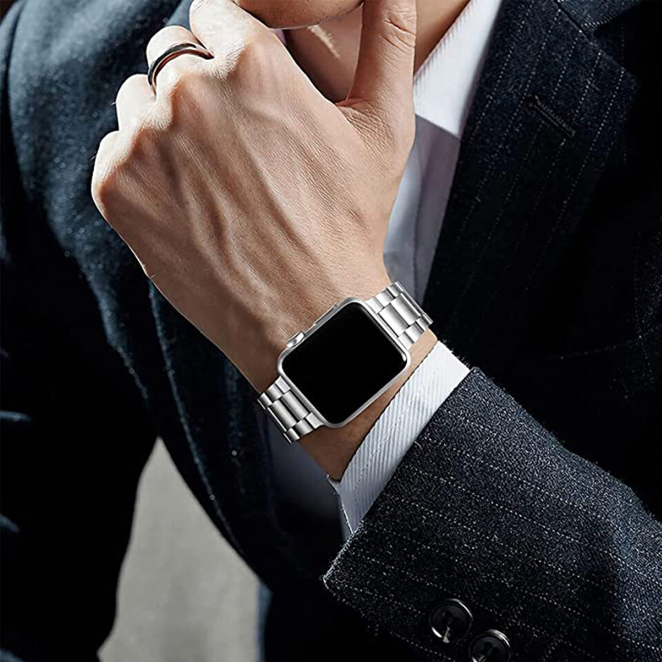 Stainless Steel Apple Watch Band 49 42 44 45mm For Series Ultra SE 8 7 6 5 4 3 2