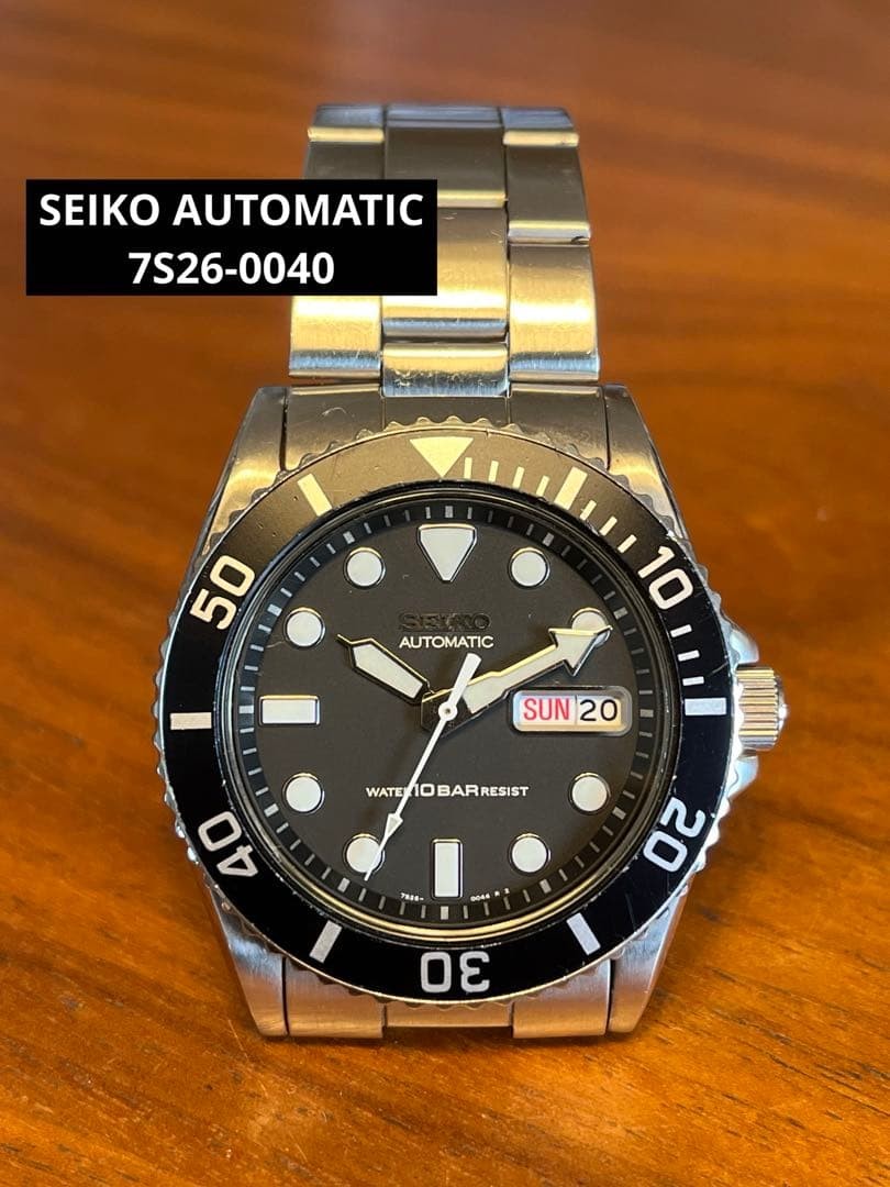 Used Excellent Condition SEIKO Automatic 7S26 0040