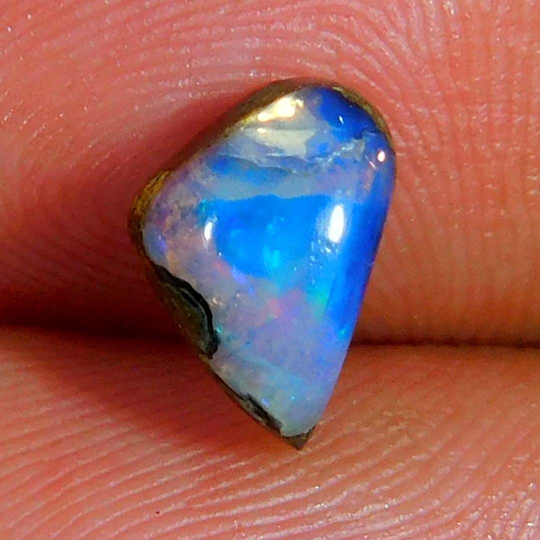 2.10Cts. Natural Stunning Power Boulder Opal Fancy Cabochon Loose Gemstone