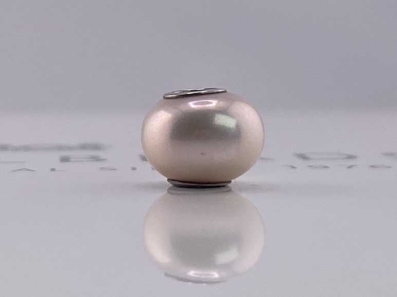 Trollbeads Pink Rosa Pearl Bead