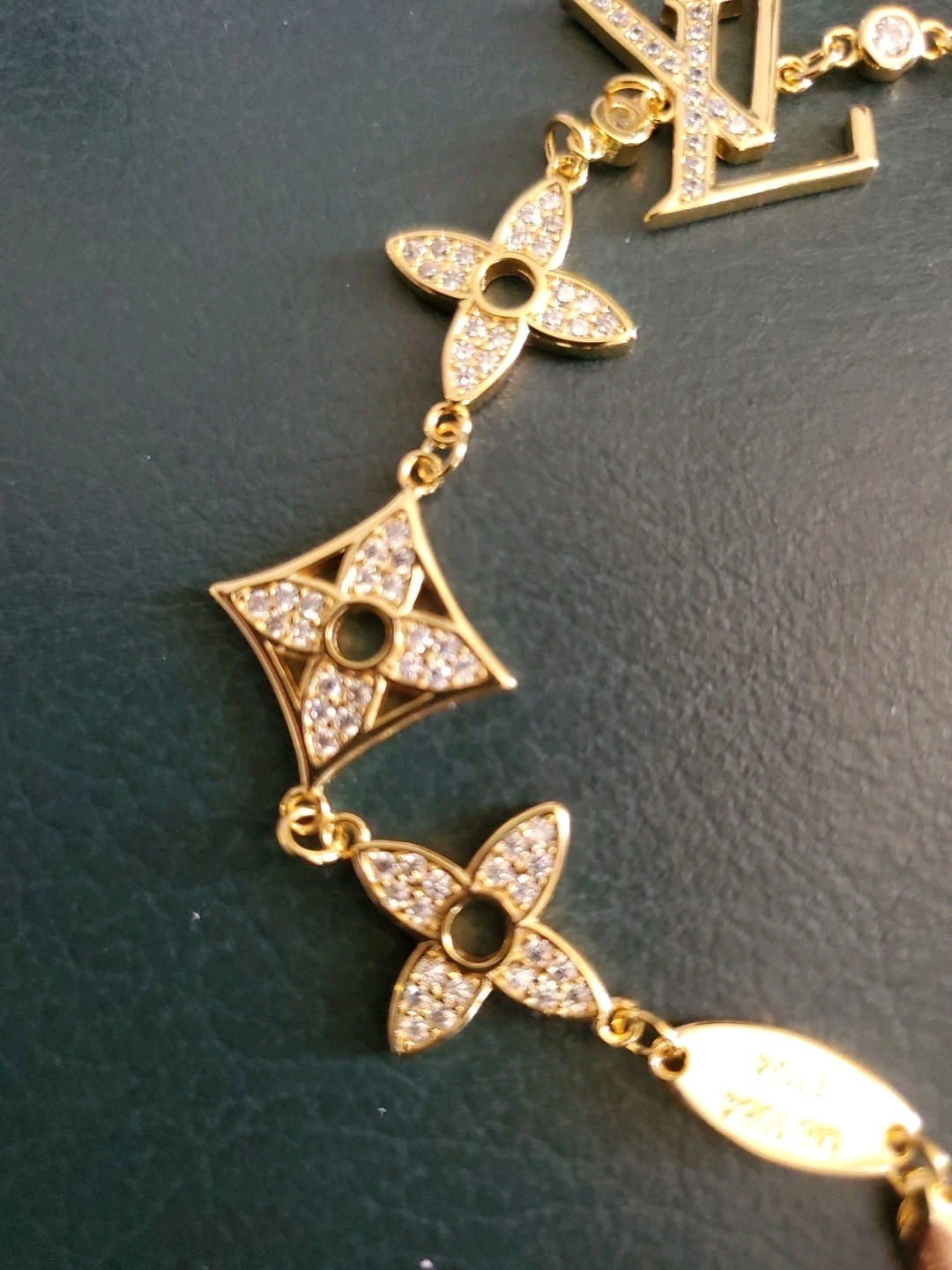 LOUIS VUITTON Bracelet Monogram Colorful Charm Goregeous