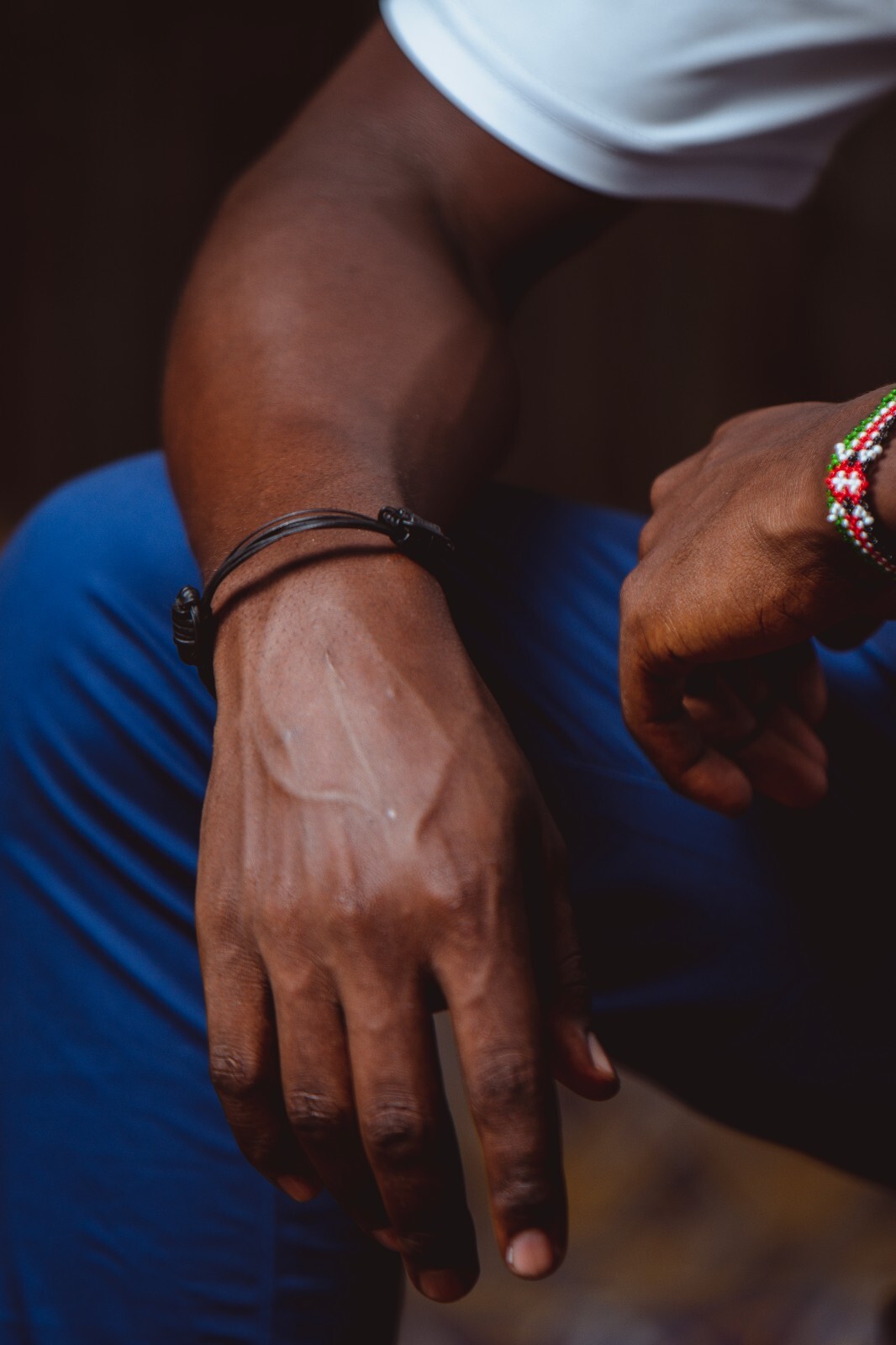 Handmade African Faux Elephant Hair Bracelet – Eco-Friendly Plant Fiber Kenya