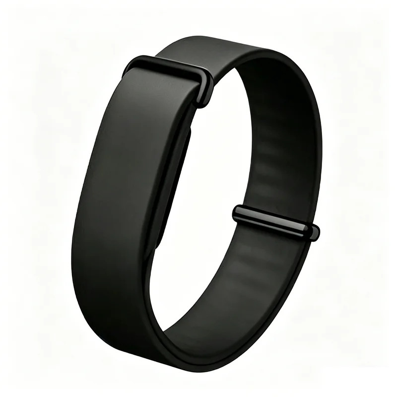Sports Silicone Strap Fitbit Air Rubber Metal Ring Bracelet Band Loop Wristband
