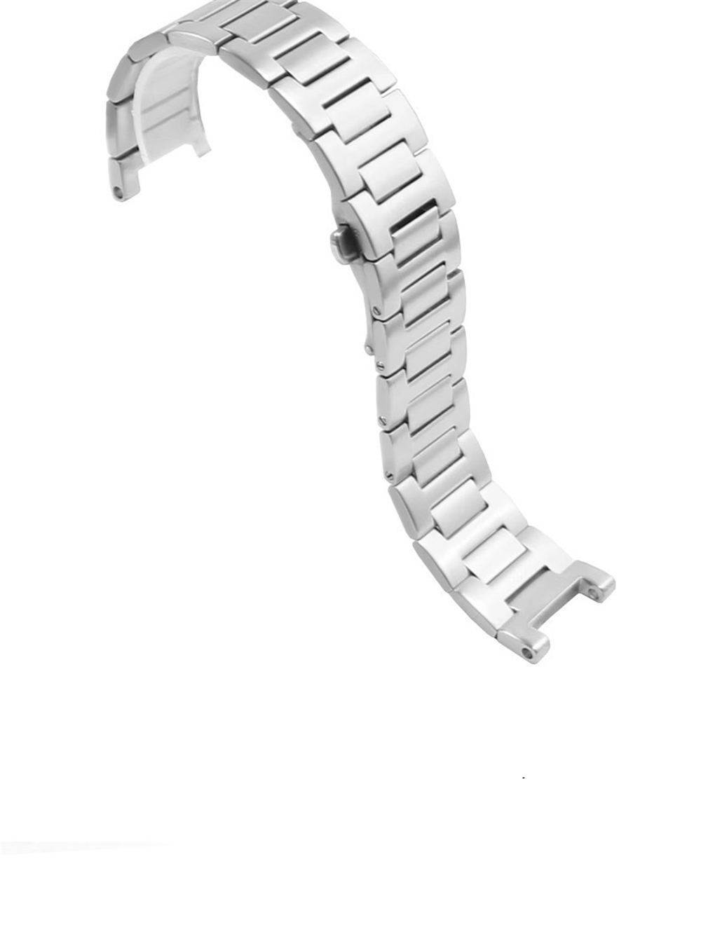 Solid Precision Steel Strap For Pasha de Cartier WSPA0013/W31077U2 Buckle Band