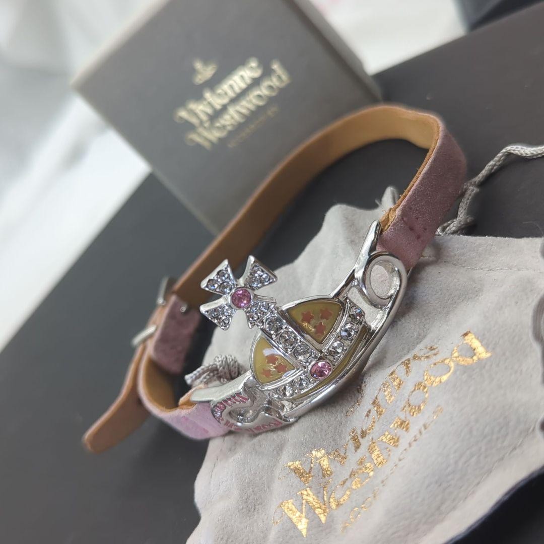 Vivienne Westwood Choker Safety Orb Bracelet Safety Pin