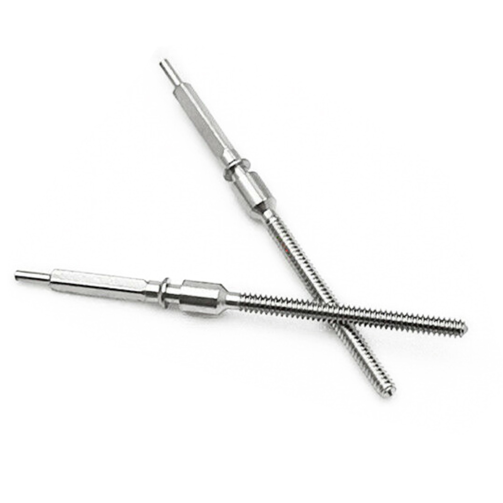 2Pcs Watch Repair 0.9mm Winding Stem Replacement Parts for 7750 7751 Movement