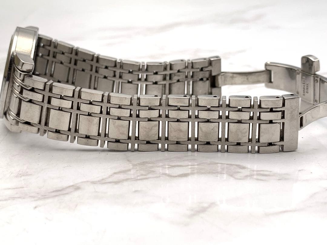 Working BURBERRY Women’s Men’s Watch Silver with Box