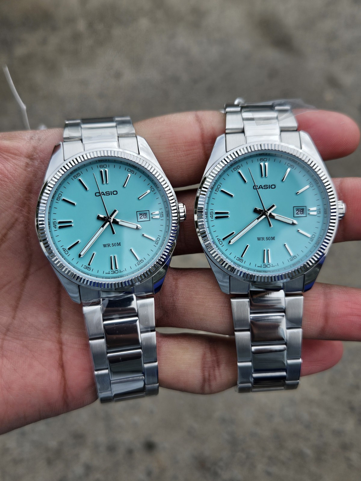 “Casio MTP-1302PD TIFF Blue Dial – Classic Men’s Stainless Steel LIMITED STOCK