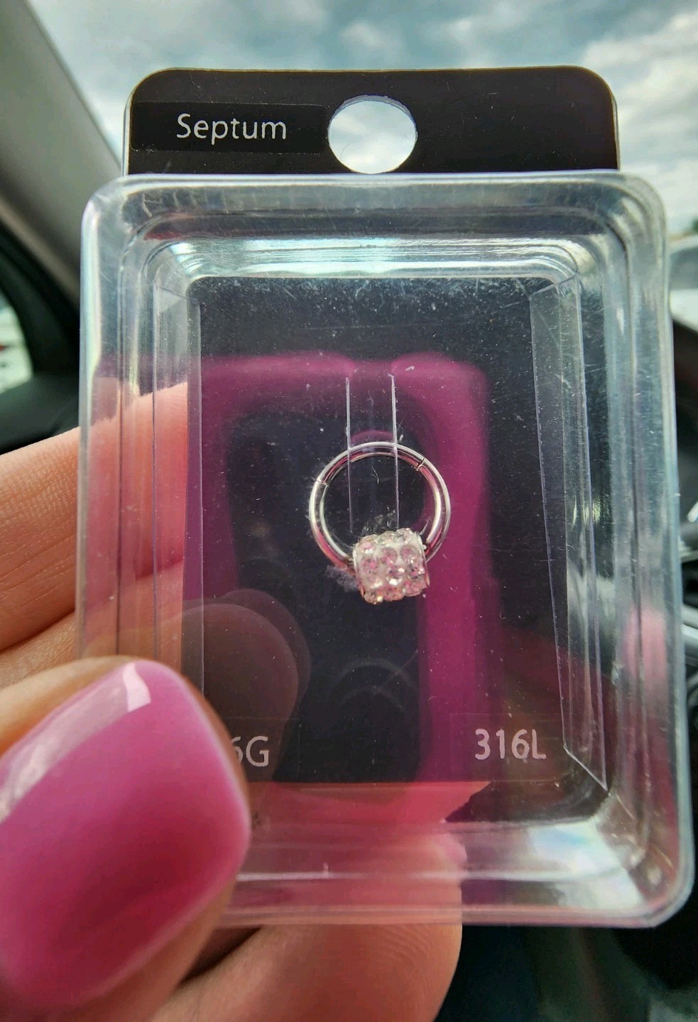 Spencers Pierced Nation Lot Of 2 Packs Of Septum Rings 16G