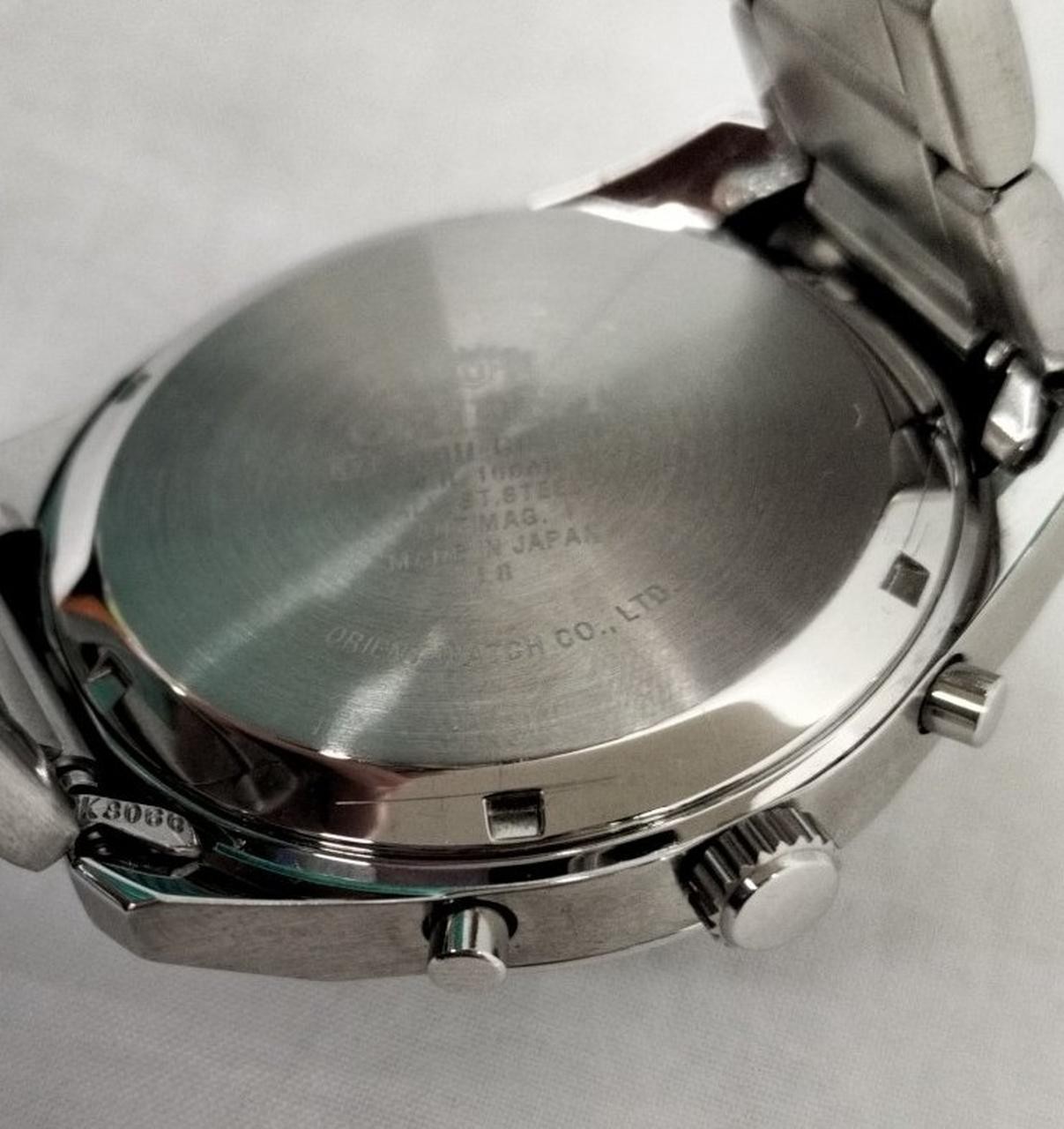 Orient Chronograph Quartz Watch Wrist 19cm/7.5in