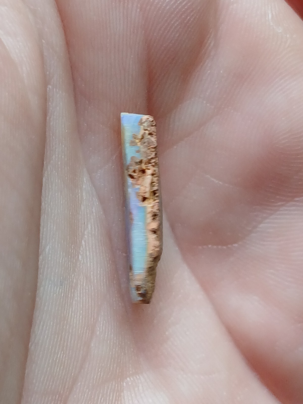 Australia Boulder Opal Unknown Field R2058 Specimen 3 Carat