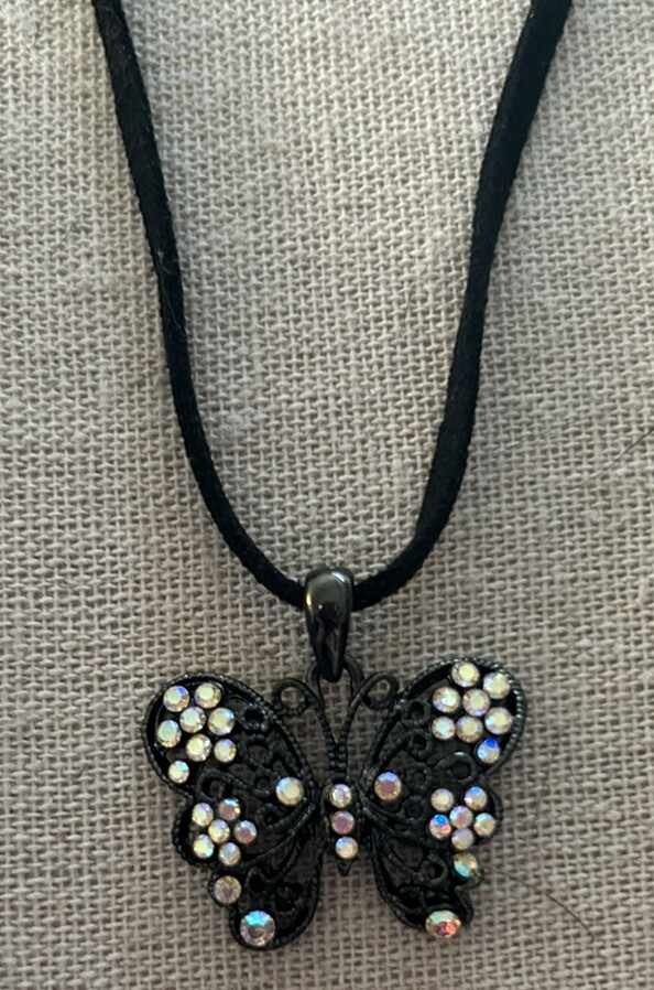 Unbranded Butterfly Necklace Chain Length 18 To 20 Inches
