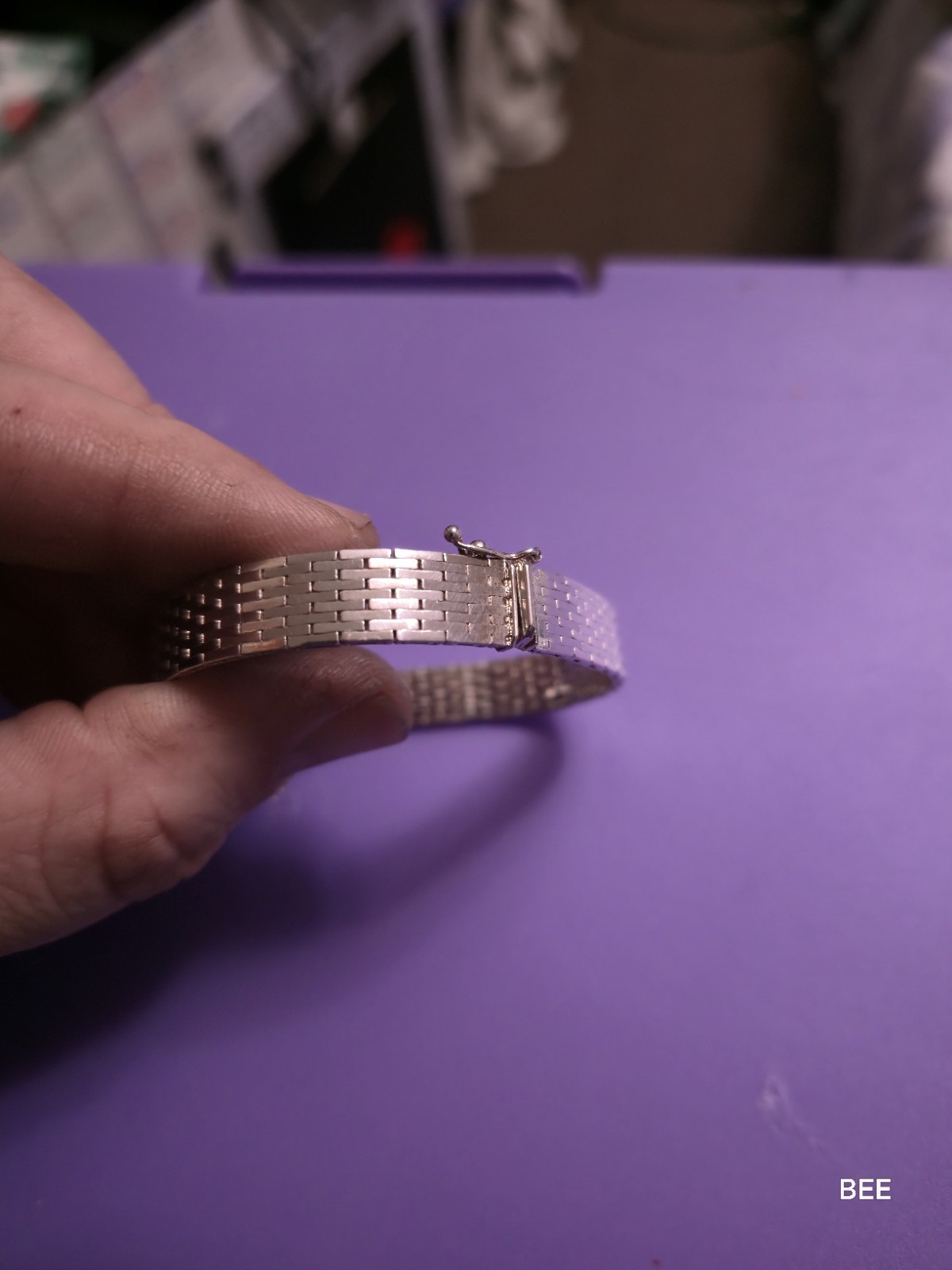 Vintage Milor Italy Sterling Silver 925 Bracelet 7.5 Inch