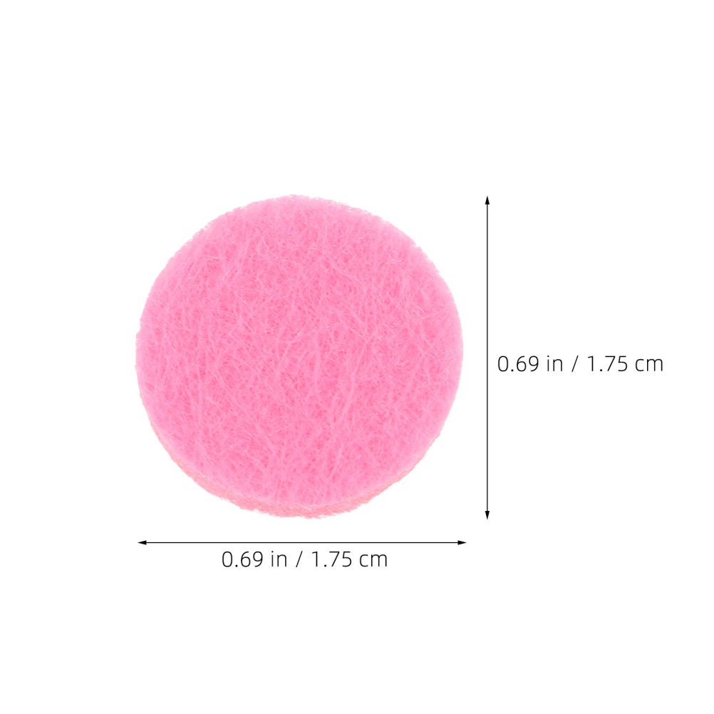 100Pcs Essential Oil Diffuser Pads Compatible with Pendant Necklaces