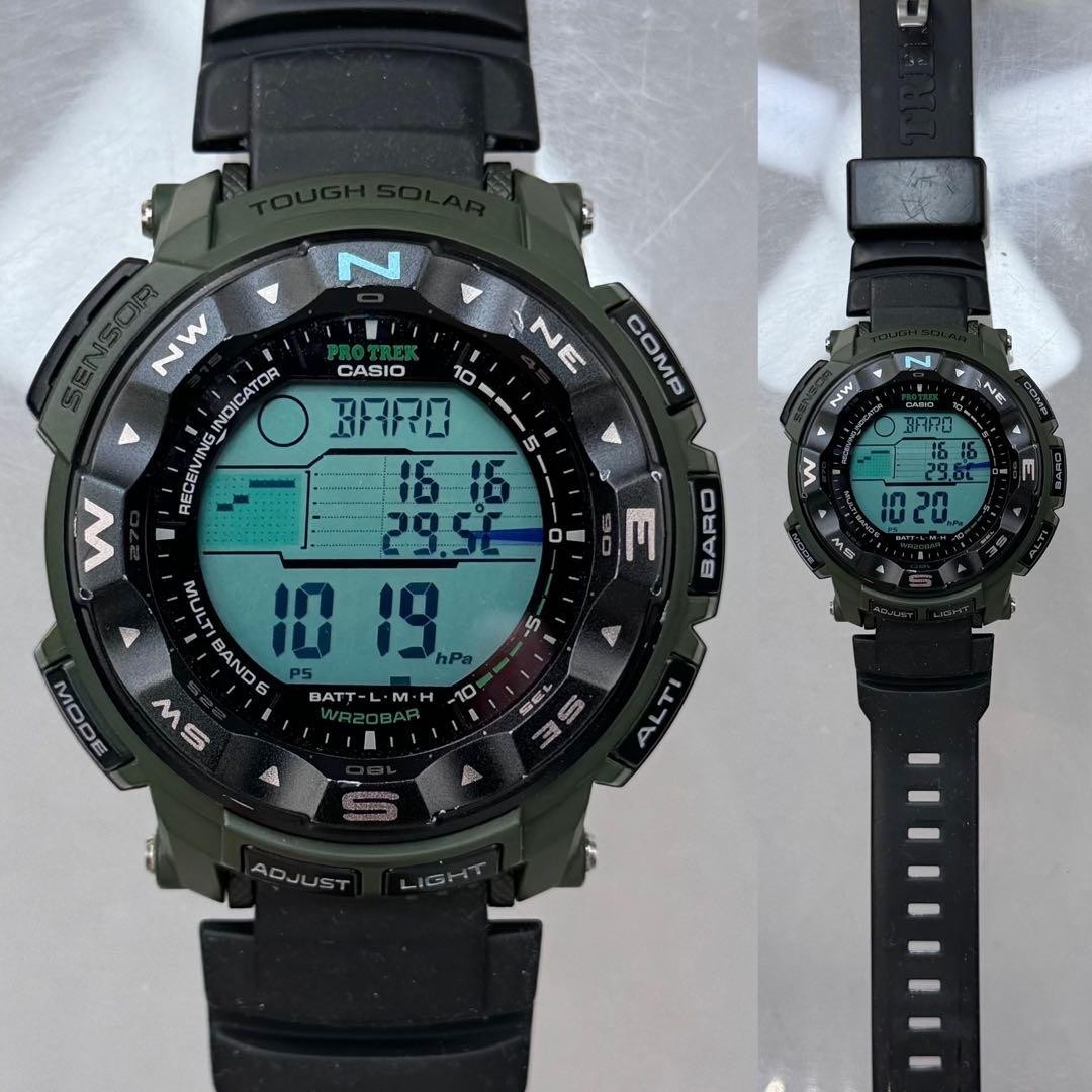 CASIO PROTREK PRW 2500B Radio Solar