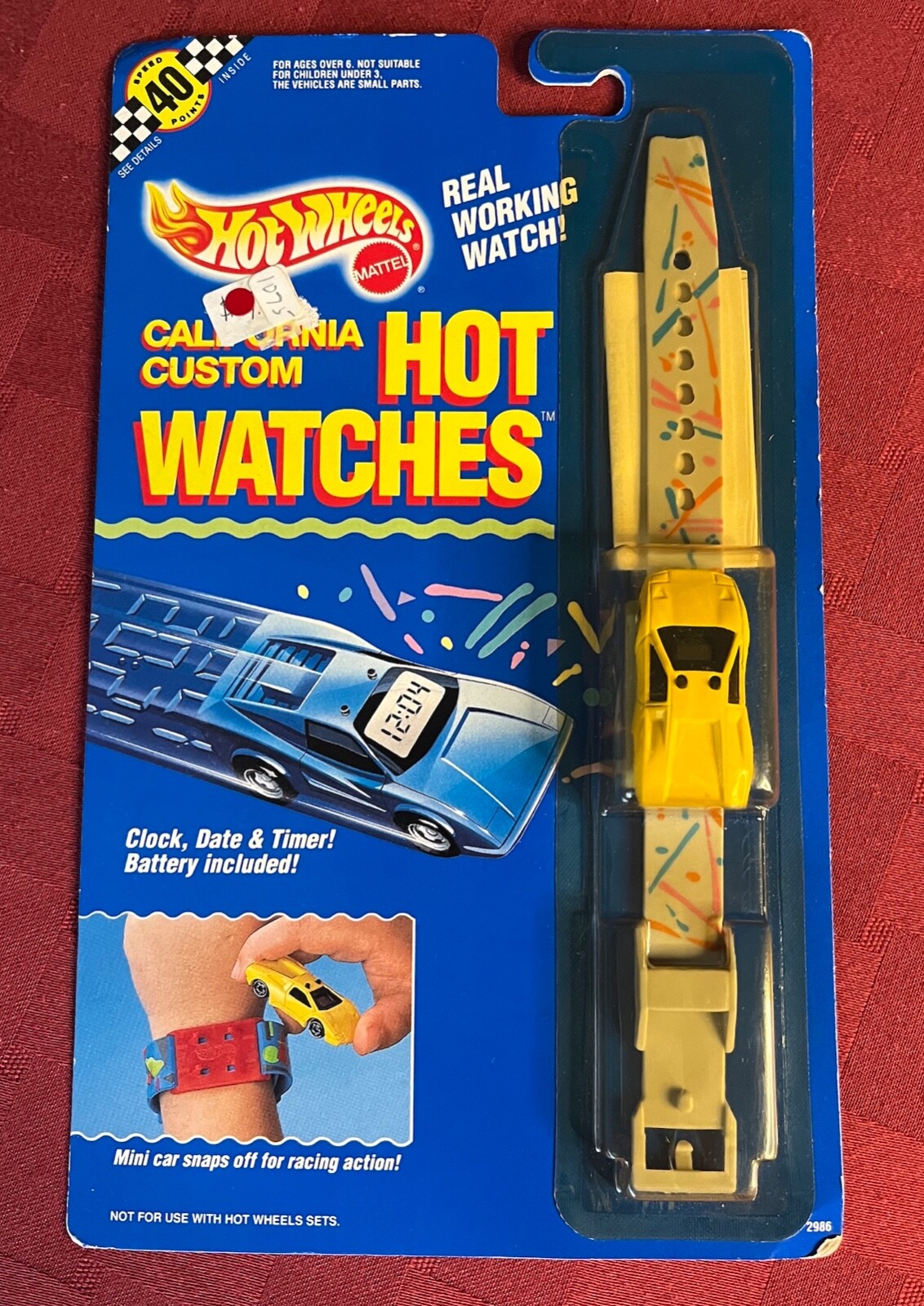 TWO HOT WHEELS WATCHES and ONE TONKA WATCH VINTAGE