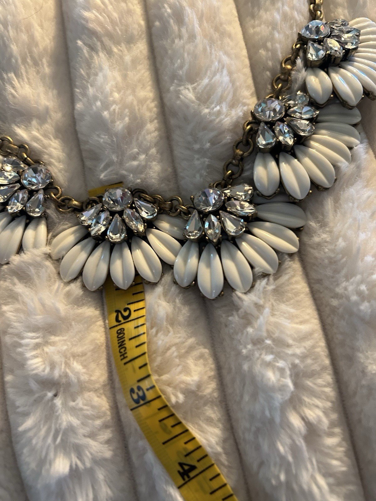 Beautiful Bib Necklace Stunning With A Black Sweater Or Dress Lots Of Sparkle