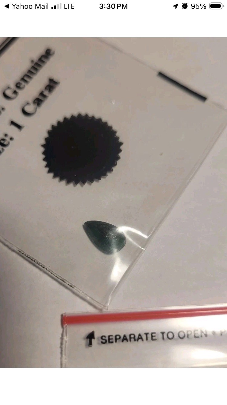 VTG 1 Carat Emeralds (7 Pieces) 1984 Publicity Sweepstakes L.G.P Gem Ltd.