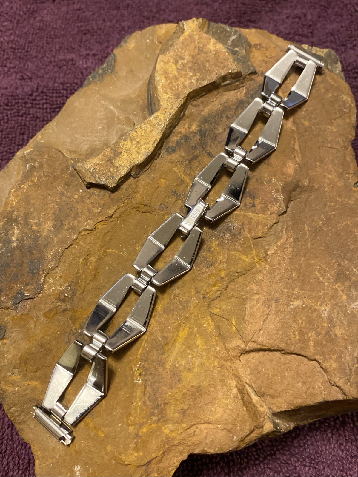 Vintage Women’s 14 mm Ultra Twist Stainless Steel Watch Band NOS
