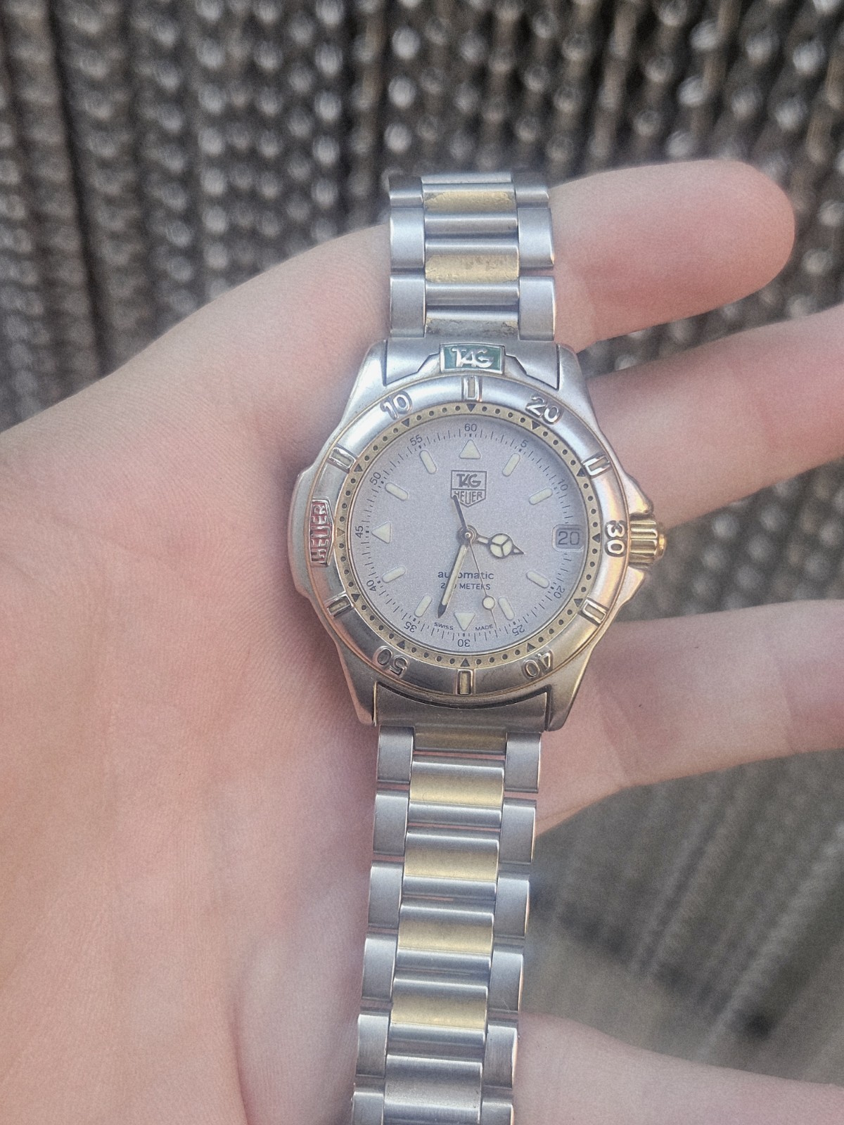 Tag Heuer 4000 Automatic Wrist Watch ETA 2824-2 Movement