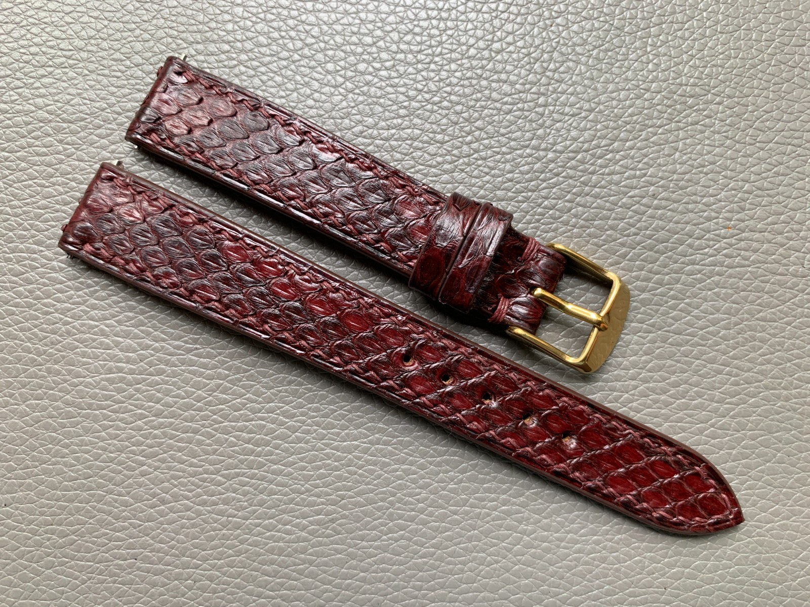 Genuine Snake Skin Leather watch strap band Size 12..22 23 24 26mm QUICK RELEASE